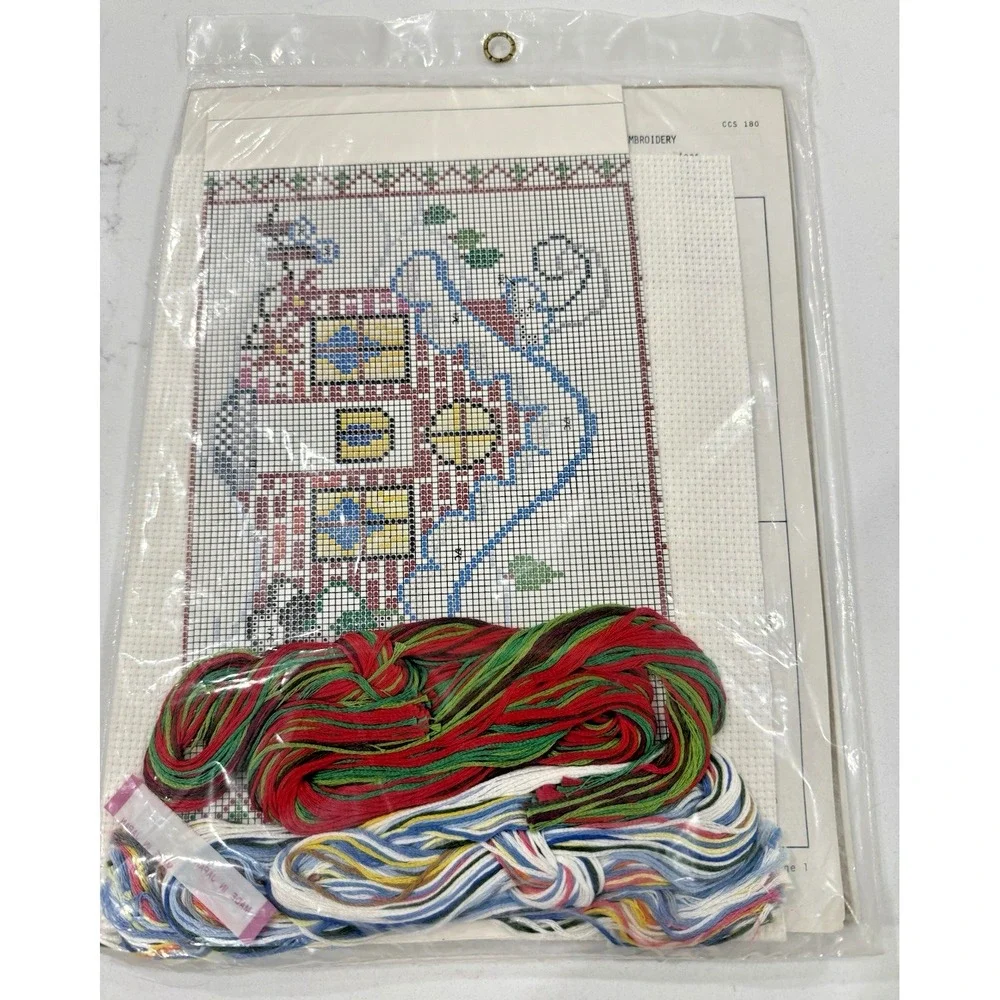 Bucilla 48647 Warm the Heart Christmas Heirloom Counted Cross Stitch 11